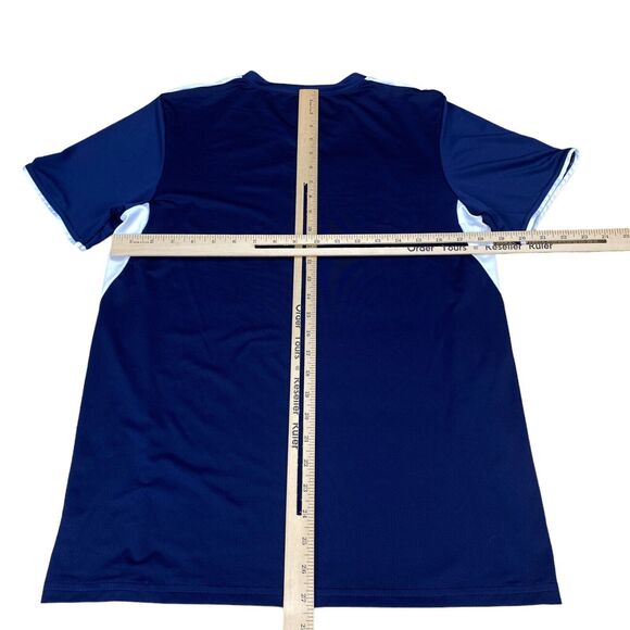 High Five USA Soccer Jersey Blue White Adult Size Small Short Sleeve Pullover - Picture 3 of 10